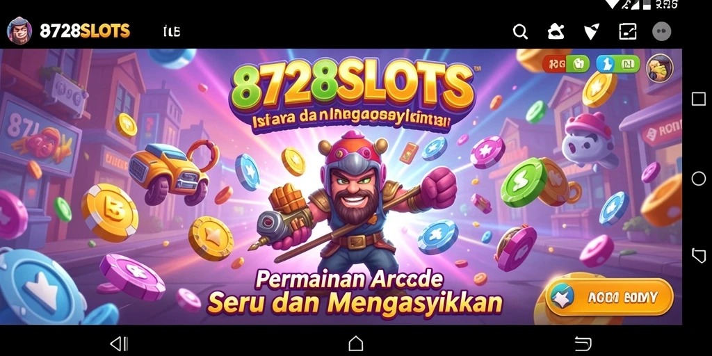 Tampilan gameplay 8728SLOTS yang seru dan menarik.