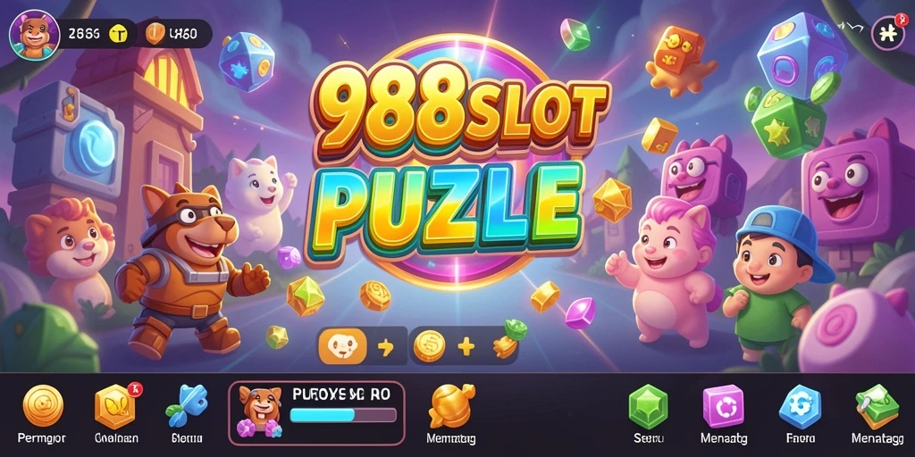 Tampilan gameplay menarik dari 988SLOT dengan teka-teki menantang.