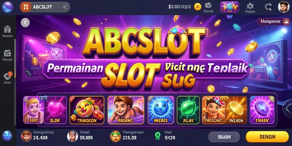 Tampilan gameplay seru dan menarik di ABCSLOT.
