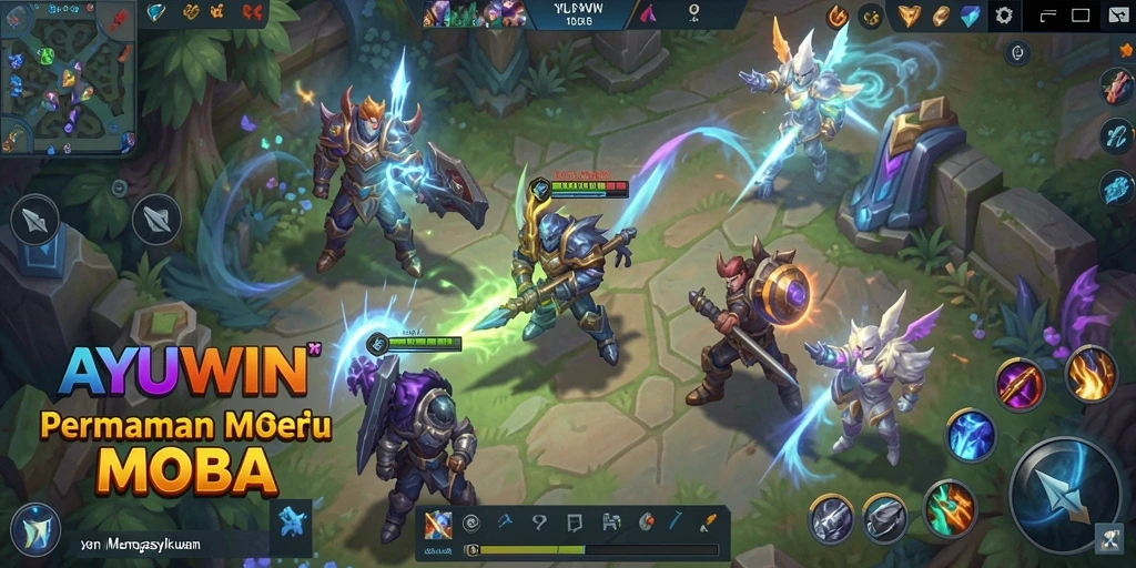 Gameplay seru dan kompetitif AYUWIN dalam aksi.