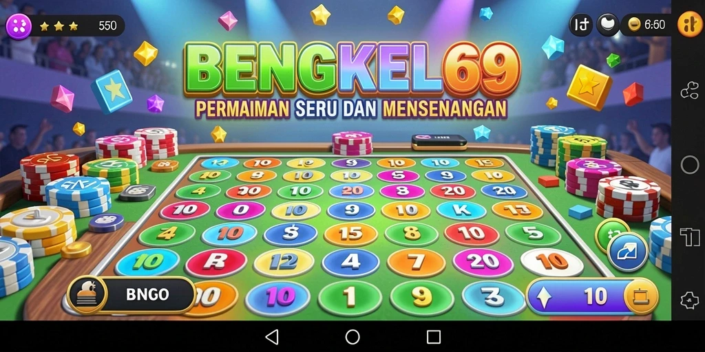 Tangkapan layar gameplay yang mendebarkan di BENGKEL69.