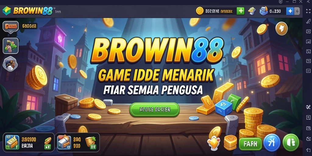 Tampilan gameplay BROWIN88 yang mengasyikkan dan penuh warna.