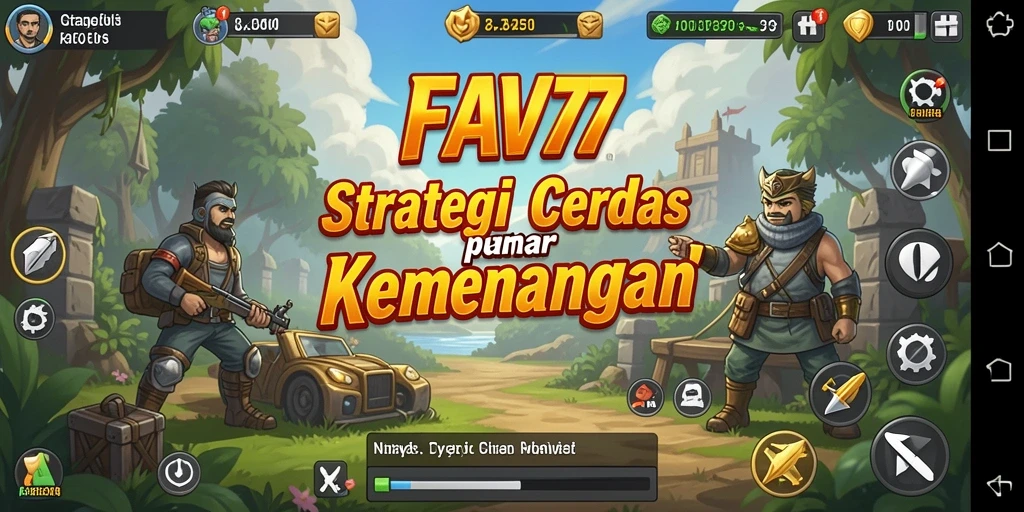 Gameplay FAV77 menampilkan aksi strategi yang mendebarkan.