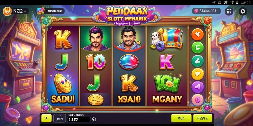 Screenshot gameplay N32 menunjukkan keseruan putaran slot.