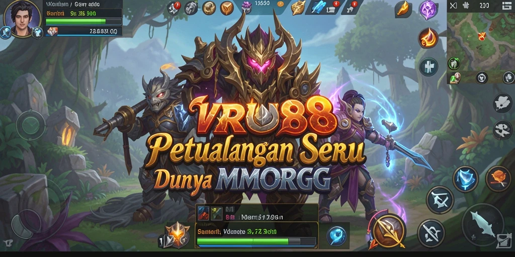Tampilan gameplay menarik dari VIRUS88 dengan aksi pertempuran yang intens.